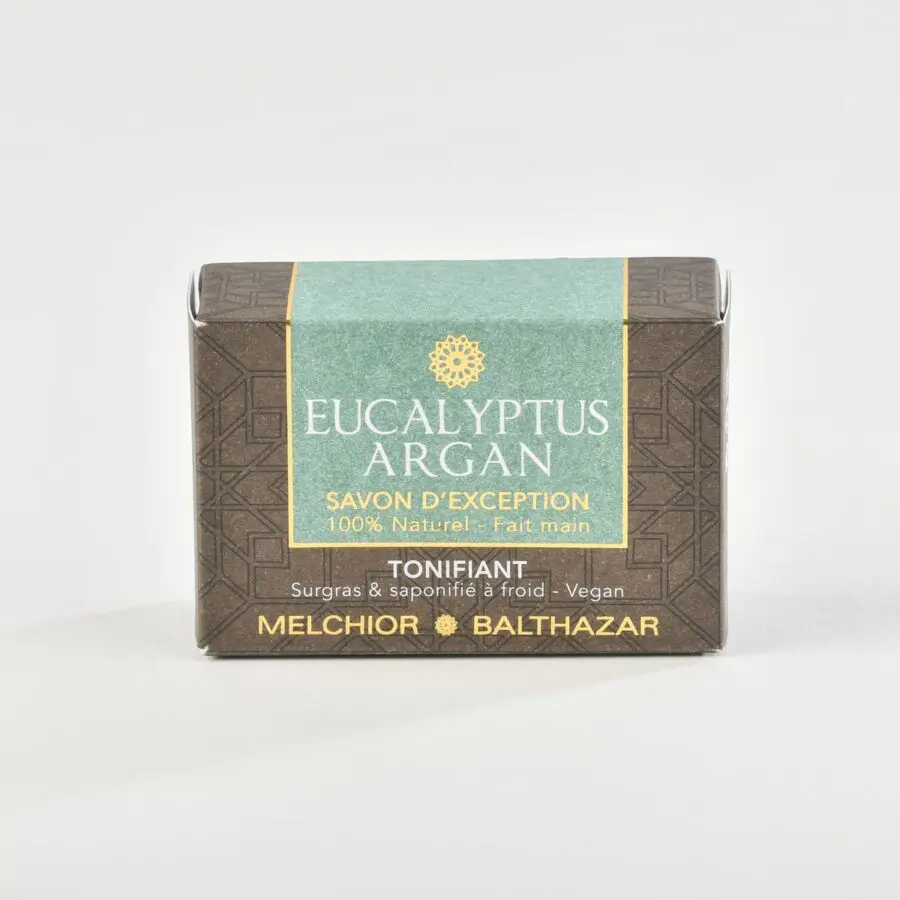 Savon argan eucalyptus Melchior et Balthazar