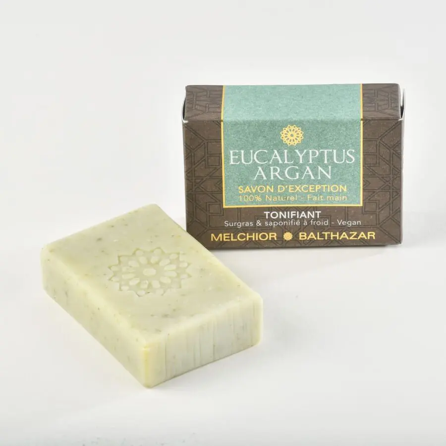 Savon argan eucalyptus Melchior et Balthazar