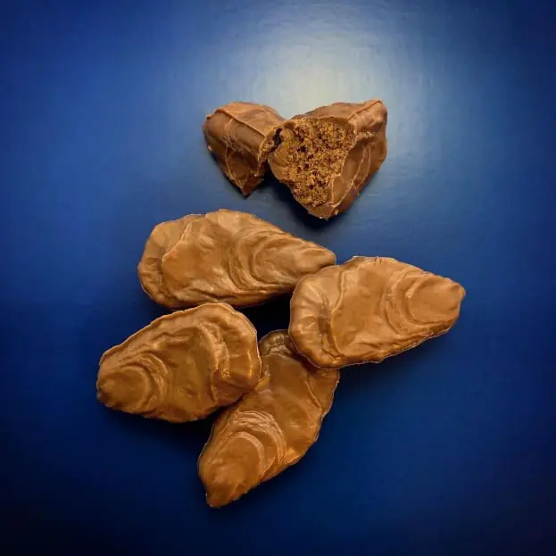 Huîtres en chocolat
