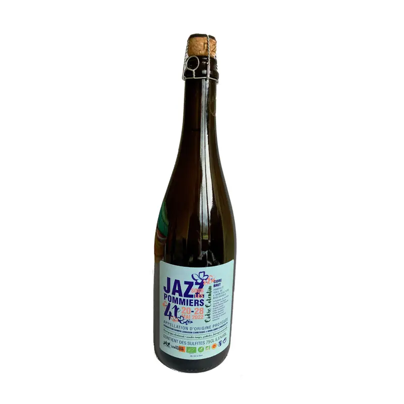 Cidre cuvée Jazz sous les Pommiers