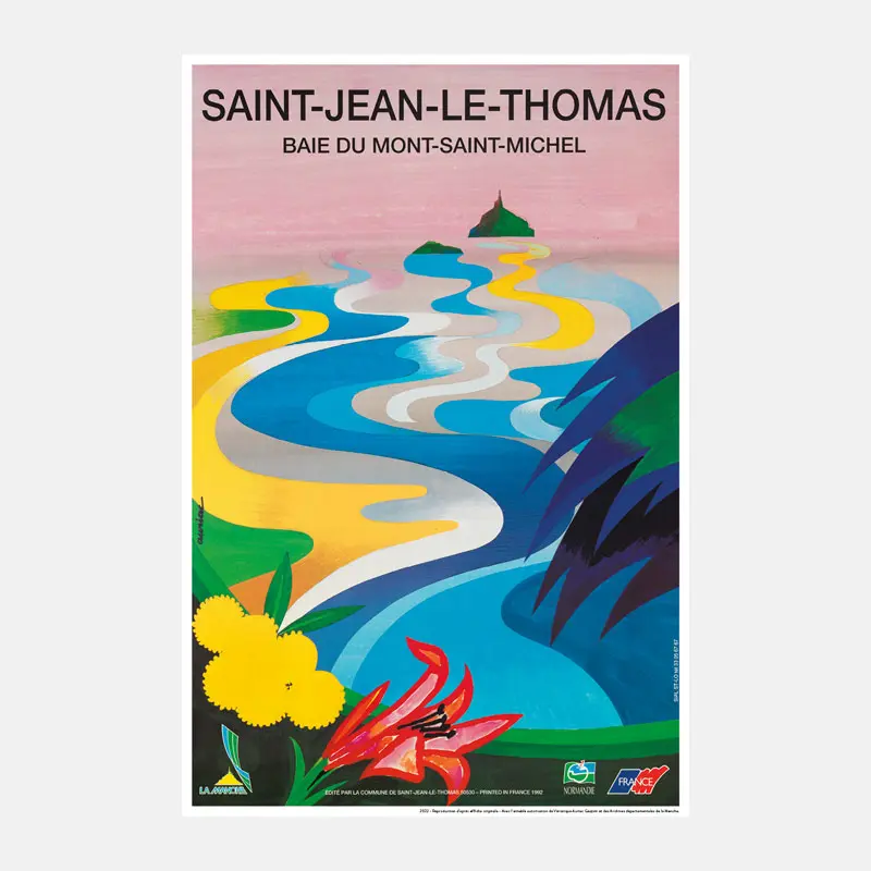 Affiche Saint-Jean-le-Thomas