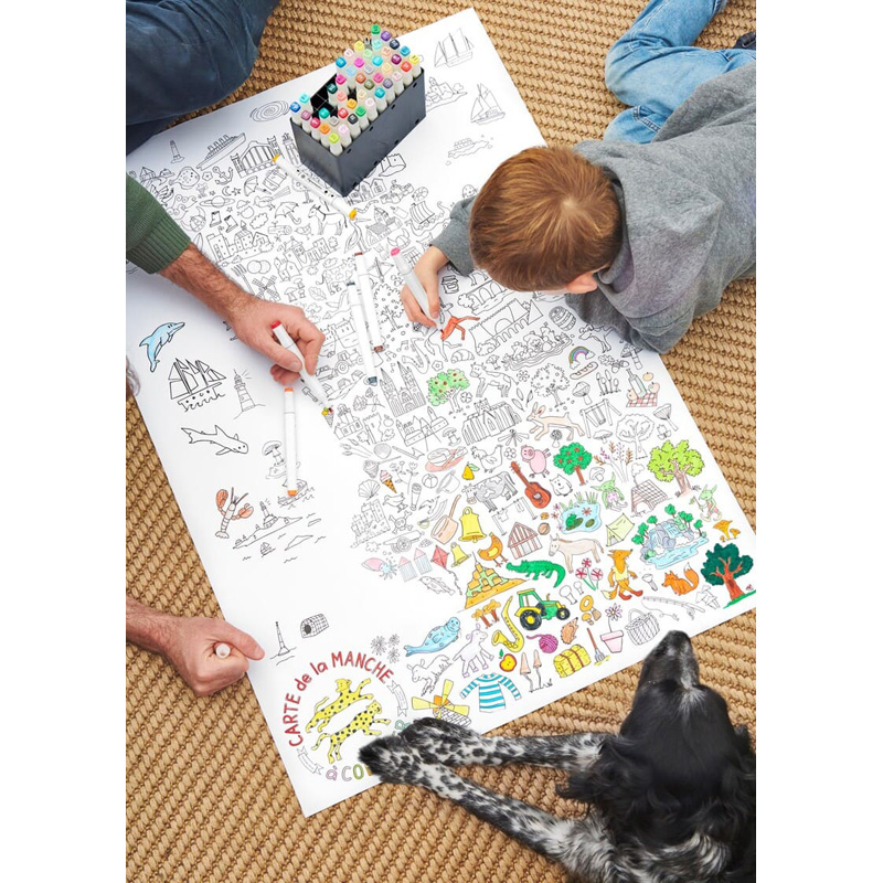 Affiche coloriage géant 70x100 cm - Image 2