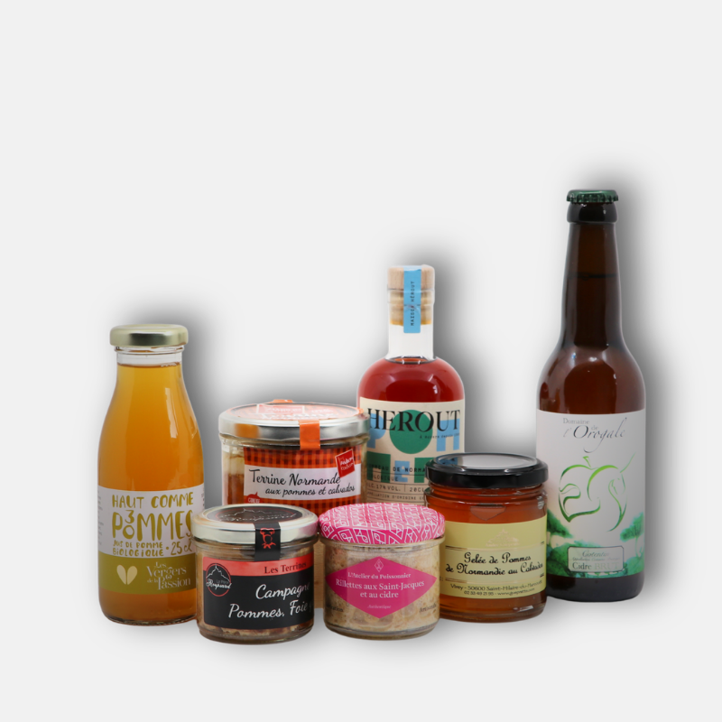 Coffret aux éclats de pomme